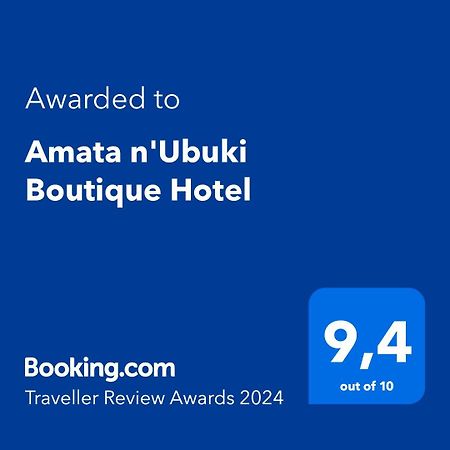Amata N'Ubuki Boutique Hotel Ltd Kigali Eksteriør bilde